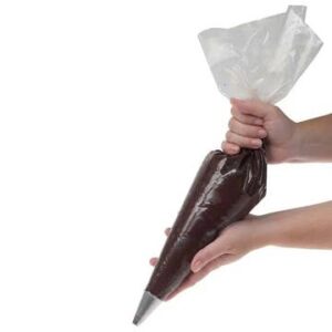 21" Durable Slip Resistant Clear Plastic Decorative Pastry Bag