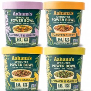 Aahana's Sprouted Power Bowls Plant-Based, Gluten-Free