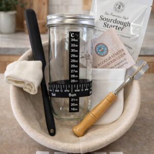 All-in-One Sourdough Starter Kit - Bonus Bag of Starter