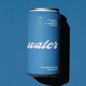 Carbonated Natural Memphis Water Case - 24 Cans