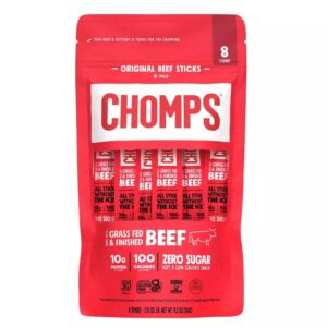 Chomps Original Beef Stick (8-Pack), 9.2oz