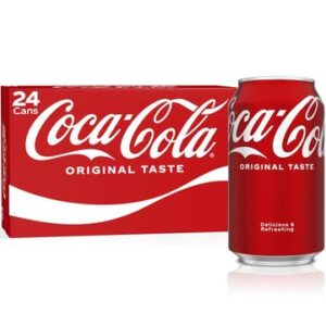 Coca-Cola Regular Soda, 355ml (12oz) Cans