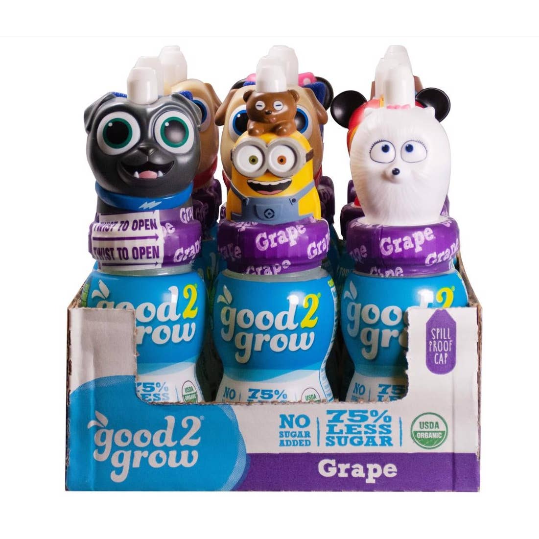 Good2grow Grape Beverage 6 Fl. oz. 1 Pk - Case of 12