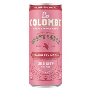 La Colombe Draft Latte Cold Brew Milk Strawberry Mocha 12ct