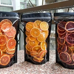Large 200+ Piece Mixed Orange Bags