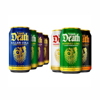 Liquid Death Soda-Flavored Sparkling Water, 12oz
