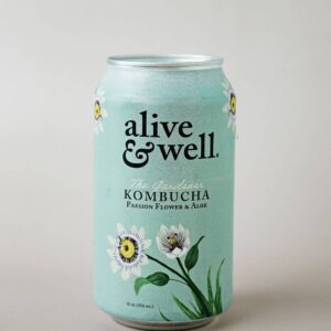 Passion Flower & Aloe - Alive & Well Kombucha Organic