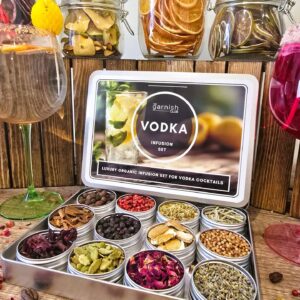 Premium Organic Botanicals - Vodka Cocktails Infusion Set