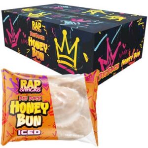 Rap Snacks Big Back Iced Honey Buns (4.75oz)
