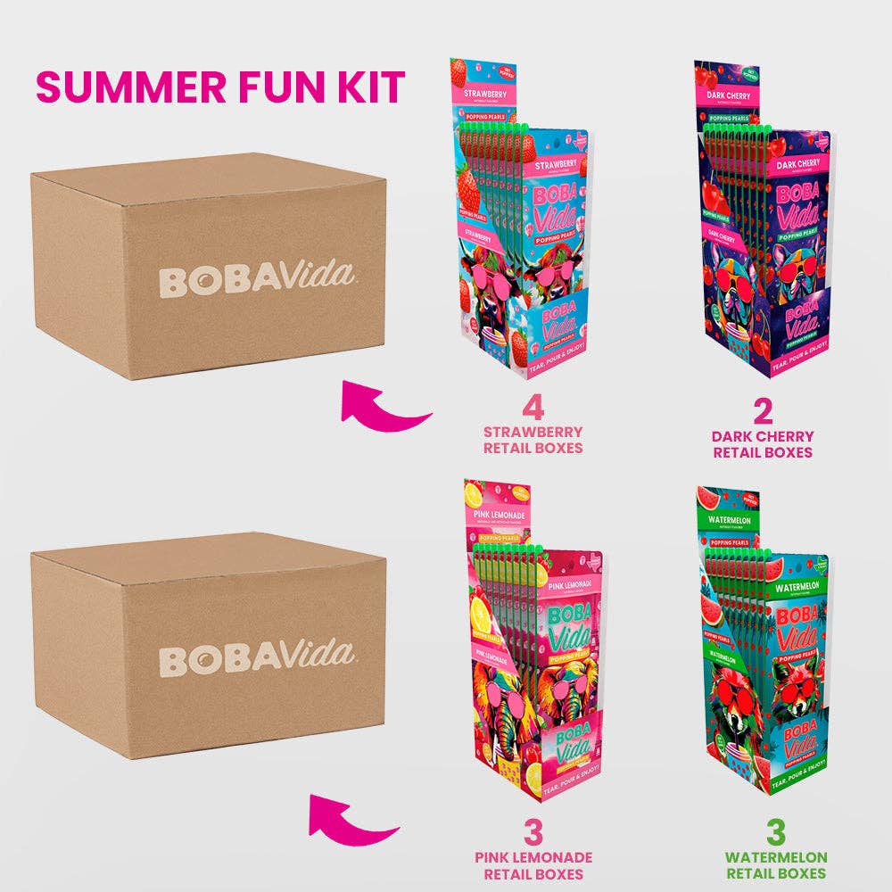 Summer Popping Boba Counter Kit