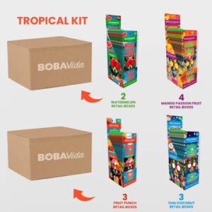 Tropical Popping Boba Counter Kit