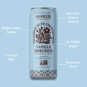 Vanilla Horchata - Coconut Milk Cold Brew Latte