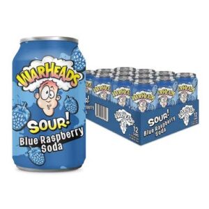 Warheads Soda: Blue Raspberry 12 Pack